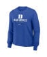 Фото #3 товара Women's Royal Duke Blue Devils Primetime University Boxy Long Sleeve T-Shirt