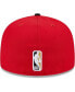 Фото #4 товара Men's Red, Black Houston Rockets Gameday Gold Pop Stars 59FIFTY Fitted Hat