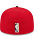 ფოტო #4 პროდუქტის Men's Red, Black Houston Rockets Gameday Gold Pop Stars 59FIFTY Fitted Hat