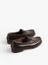 Scalpers loafers shoes in dark brown