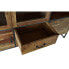 Фото #8 товара Дисплей-стенд DKD Home Decor Металл Стеклянный древесина акации Переработанная древесина 140 x 40 x 160 cm