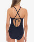 Фото #2 товара Salt + Cove 297899 Women Juniors' Crochet One-Piece Swimsuit, XS