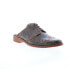 Фото #2 товара Bed Stu Mickie F373172 Womens Brown Leather Slip On Mule Flats Shoes 6