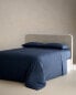 (200 thread count) cotton percale fitted sheet