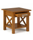 Фото #2 товара Kitchener Solid Wood End Table