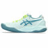 Женские теннисные туфли Asics Gel-Resolution 9 Clay Аквамарин