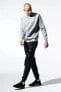 Фото #4 товара Sportswear Fleece Jogger Taper Leg Dar Kesim Eşofman Altı Şardonlu Polarlı Siyah