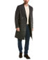 The Kooples Wool-Blend Trench Coat Men's Grey 44