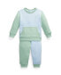 Baby Boys Fleece Sweatshirt and Jogger Pant Set