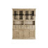 Фото #2 товара Полка DKD Home Decor Натуральный Стеклянный Железо Сосна Переработанная древесина 180 x 47 x 238 cm