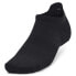 UNDER ARMOUR AD Run Lite short socks 2 pairs Pitch Gray / Black / Reflective, EU 42 1-2-EU 47 - фото #3