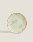 Фото #2 товара Floral stoneware dessert plate