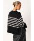 ფოტო #6 პროდუქტის Women's Avalynn Striped Knit Sweater