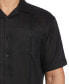 Фото #5 товара Men's 100% Linen Short Sleeve 4 Pocket Guayabera Shirt