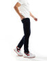 DTT slim fit cord trousers in dark navy