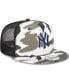 Фото #4 товара Men's Camo New York Yankees Urban Camo Trucker 9FIFTY Snapback Hat