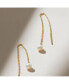 ფოტო #2 პროდუქტის Pearl Threader Earrings - Abrielle