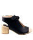 ფოტო #2 პროდუქტის Women's Kimora Knot Detail Block Heel Dress Sandals