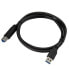 StarTech.com 1m (3ft) Certified SuperSpeed USB 3.0 A to B Cable - M/M - 1 m - USB A - USB B - USB 3.2 Gen 1 (3.1 Gen 1) - 5000 Mbit/s - Black