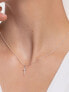 Фото #2 товара Thomas Sabo KE2043-051-14 Cross Pave Ladies Necklace, adjustable