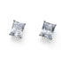 Delicate earrings with clear cubic zirconia Gaulish Magic Blossoms 23053