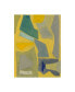 Rob Delamater Equinox Blue Canvas Art - 20" x 25"