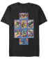 Men's X-Men Core Cards Short Sleeve Crew T-shirt Черный, S - фото #1