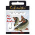 GAMAKATSU Booklet Roach 1010R Tied Hook 0.070 mm