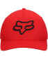 Фото #3 товара Головной убор Fox мужской Красный Шрифт Логотип 2.0 Флекс Hat.