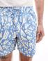 Farah printed short in blue BLAU, XS - фото #3