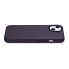 Фото #10 товара Чехол для смартфона ICARER из натуральной кожи, iPhone 14 Plus, темно-фиолетовый