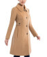 Фото #3 товара Women's Wool Blend Walker Coat