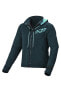 Motorradhoodie Macna District Blau Damen