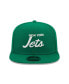 Фото #3 товара Men's Kelly Green New York Jets Griswold Historic Original Fit 9FIFTY Snapback Hat