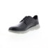 Фото #4 товара Rockport Grady Plain Toe CI3365 Mens Black Oxfords & Lace Ups Plain Toe Shoes 8