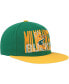 Фото #3 товара Men's Hunter Green Milwaukee Bucks SOUL Cross Check Snapback Hat