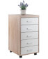Фото #7 товара Kenner 5 Drawers Mobile Storage Cabinet