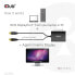 Club 3D Mini DisplayPort to Dual Link DVI - HDCP OFF version for Apple Cinema Displays Active Adapter - 0.6 m - DVI-D - Female - Male - Straight - Straight