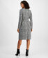 Фото #2 товара Women's Long-Sleeve Wrap Dress, Created for Macy's