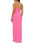 Фото #2 товара Aidan Mattox Cowl Neck Column Gown Women's