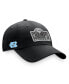 Фото #1 товара Men's Black North Carolina Tar Heels 2022 ACC Baseball Conference Tournament Champions Crew Adjustable Hat