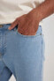 Super Skinny Fit Ekstra Dar Kalıp Normal Bel Ekstra Dar Paça Jean Pantolon S2395az23au