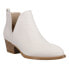 CL by Laundry Cherish Snake Round Toe Cowboy Booties Womens White Casual Boots C 7.5 - фото #2