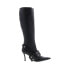 Фото #1 товара Diesel D-Venus WB Y03039-P1993-T8013 Womens Black Leather Knee High Boots 7