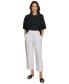 Фото #1 товара Women's Belted Pleated Pants