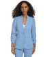 ფოტო #1 პროდუქტის Women's Stand-Collar Single-Button Blazer