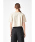 Фото #3 товара Women's Cropped Top with Elastic Band