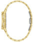 ფოტო #2 პროდუქტის Women's Crystal Octava Gold-Tone Stainless Steel Bracelet Watch 34mm