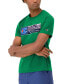 Men's Classic Logo Graphic T-Shirt Fresh Leaf Green, M - фото #3