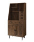 Фото #1 товара 64" Storage Desk and Hutch with Keyboard Drawer